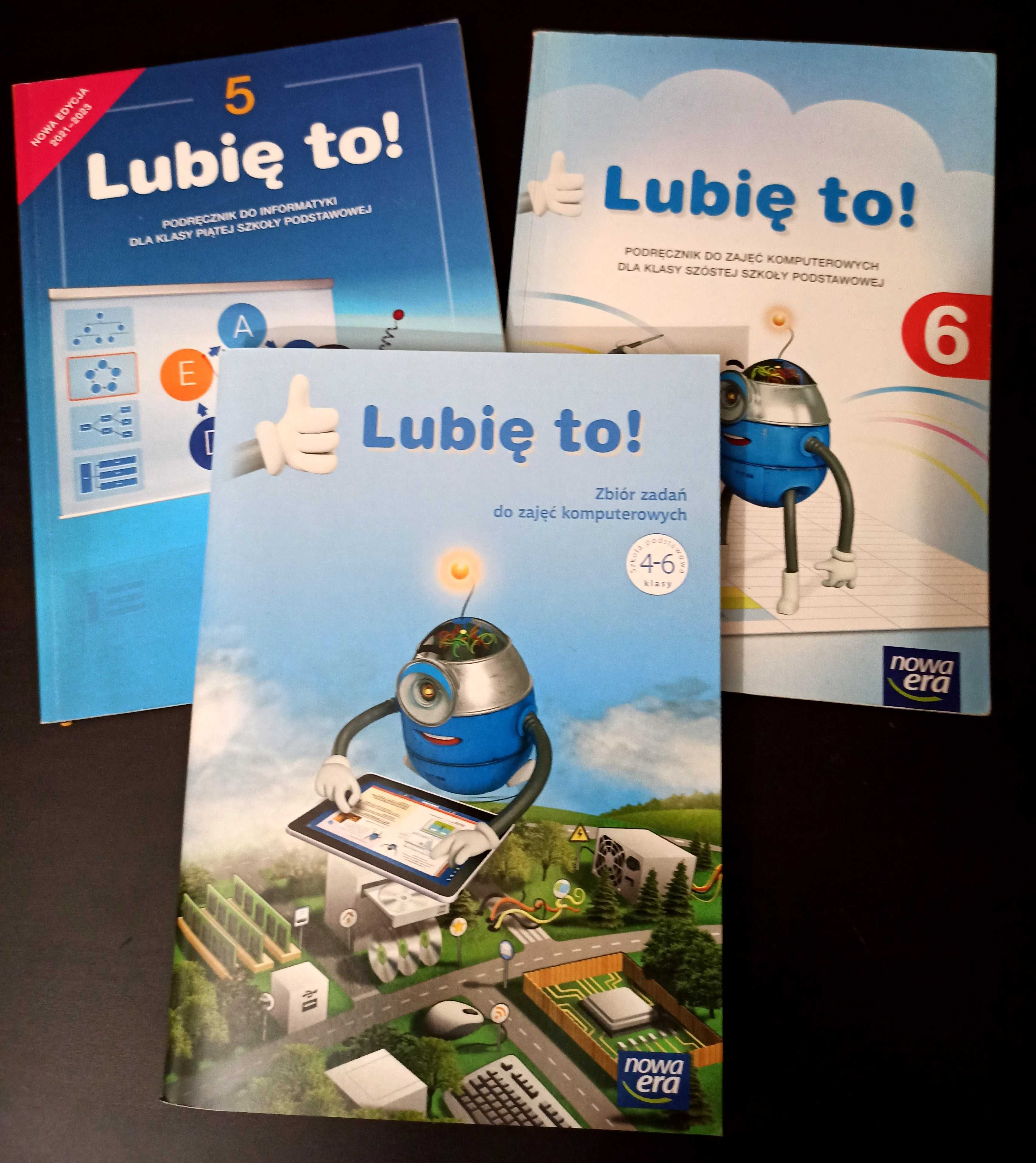Lubię to! Informatyka szkoła podstawowa 3 książki razem