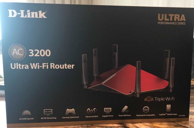D Link Wireless AC 3200 tri band DIR 890L ROUTER
