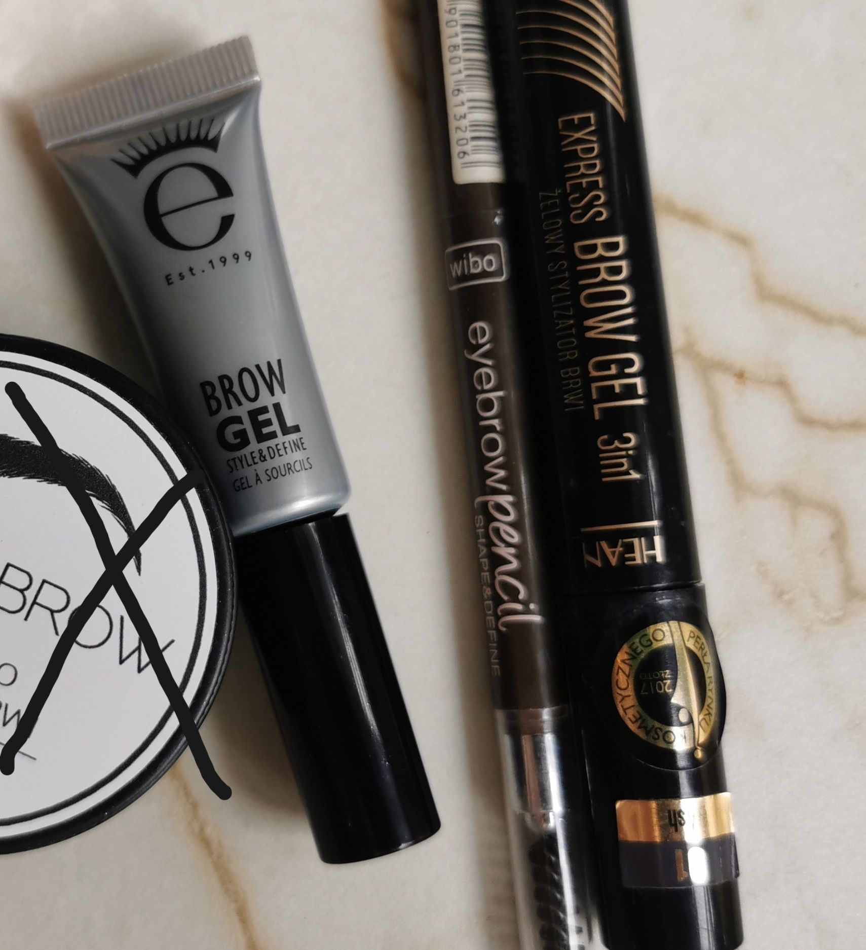 Eyeko Brown Gel Tinted żel do brwi light brown