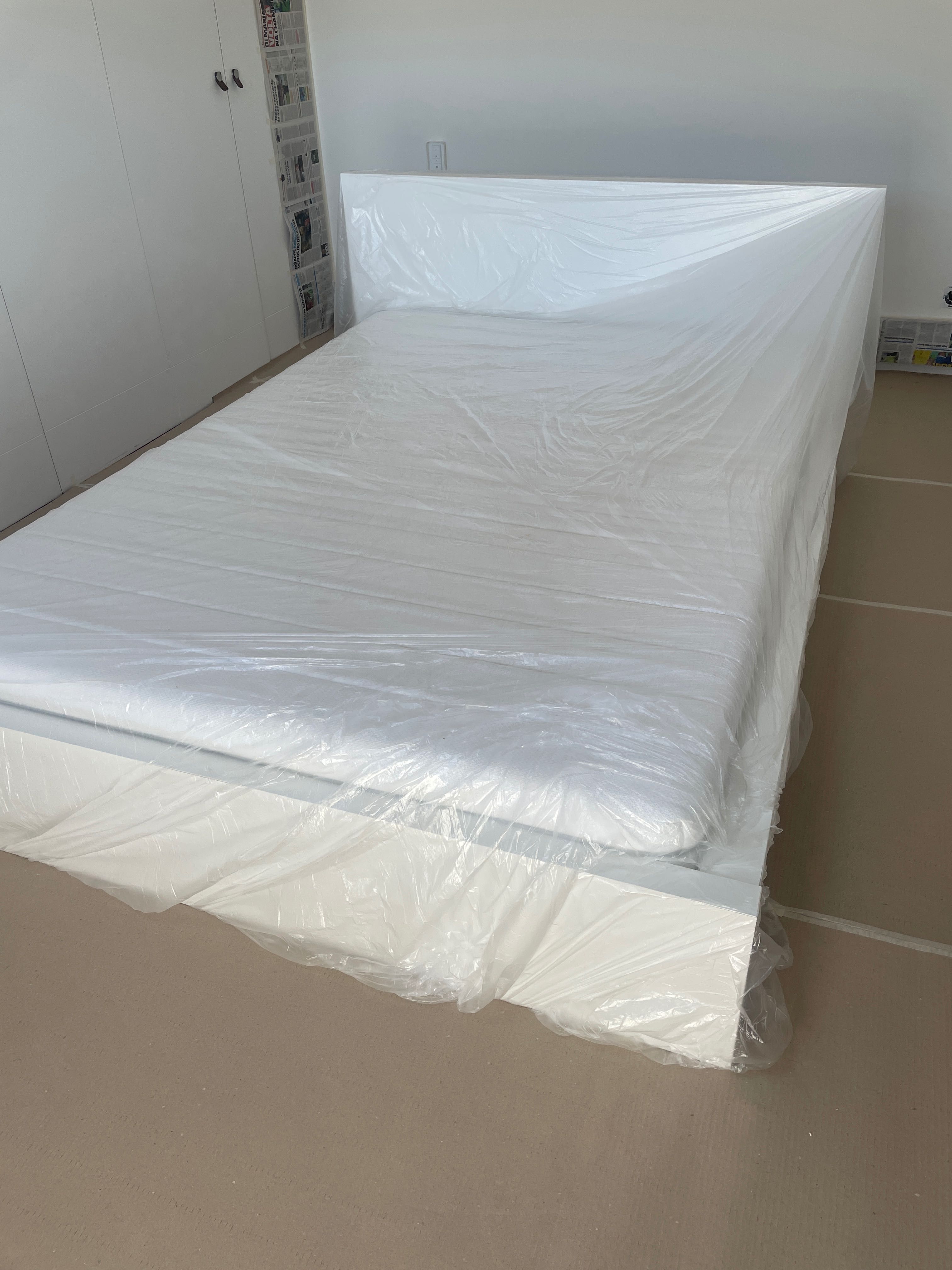 Cama com colchão