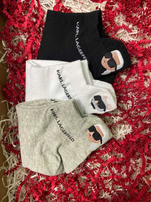 Krótki skarpety Karl Lagerfeld (3-pack)