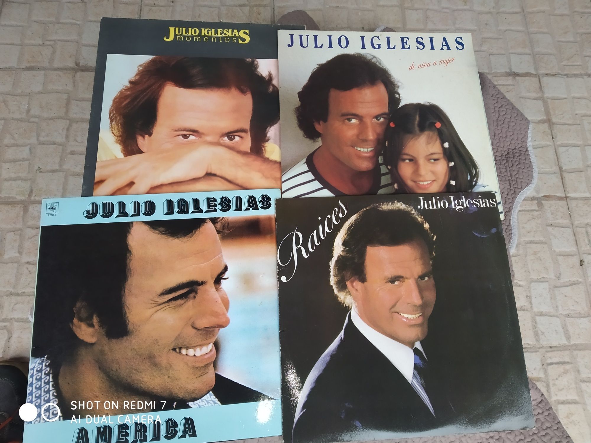 12 discos Julio Iglesias