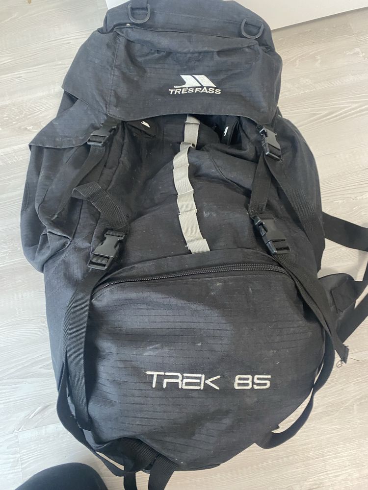 Великий туристичний наплічник (рюкзак) TRESPASS TREK 85