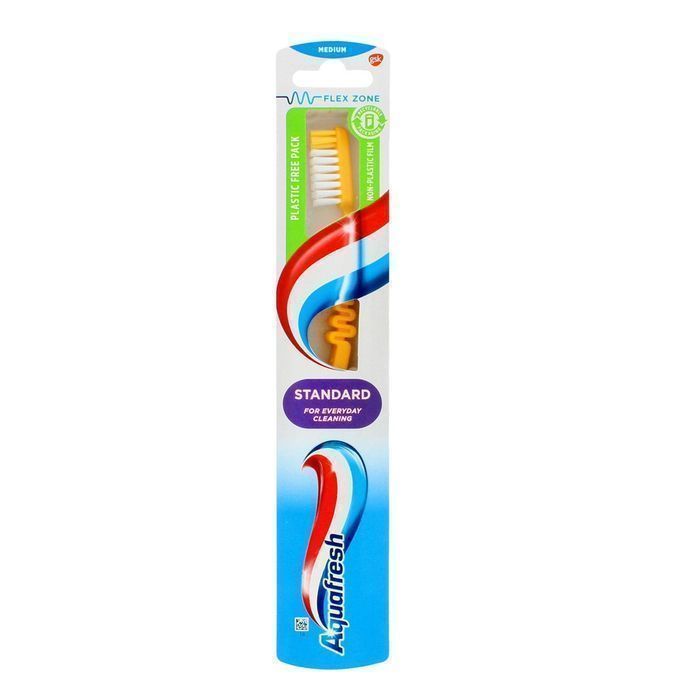 Aquafresh Family Toothbrush Szczoteczka Do Zębów Medium 1Szt (P1)