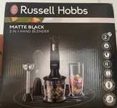 Ручний блендер Russell Hobbs Matte Black 3 в 1