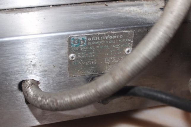 Infra, torradeira industrial, Grill Porto