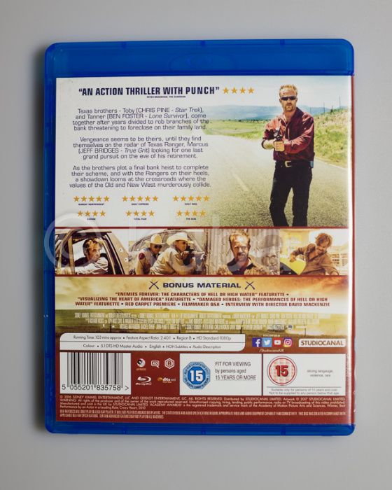 Hell or High Water (Aż do Piekła) blu-ray UK idealny
