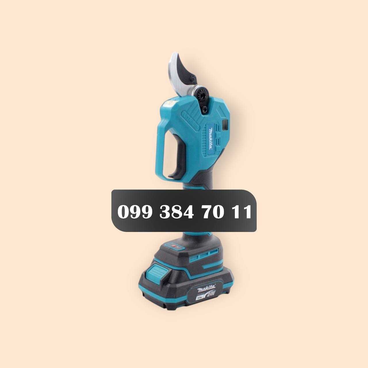 Акумуляторний секатор Makita DUP400 індикатором різів + підсвічування