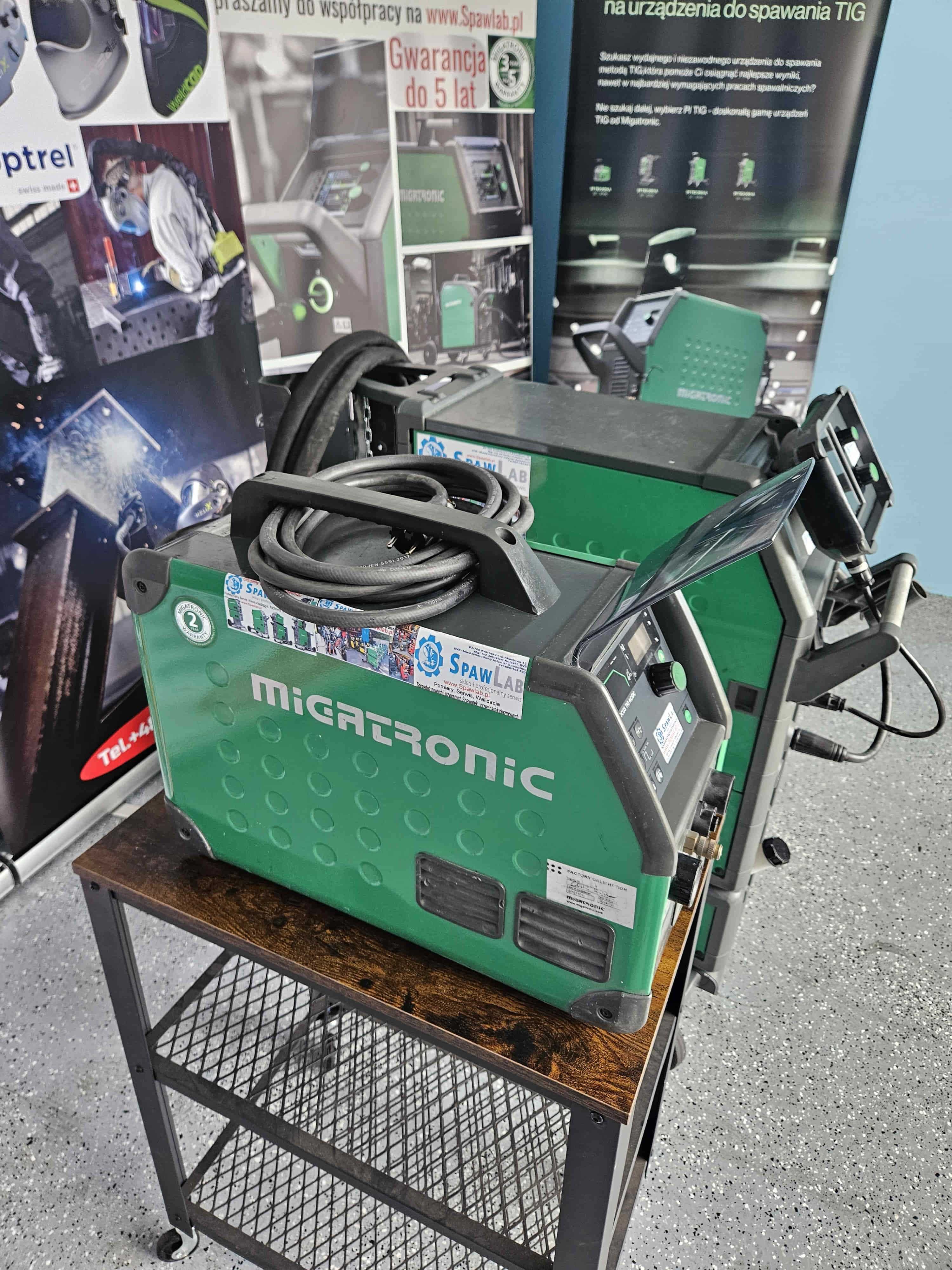 Spawarka Migatronic Focus TIG 200 AC/DC PFC! Puls 230V Jak Nowa! Serwi