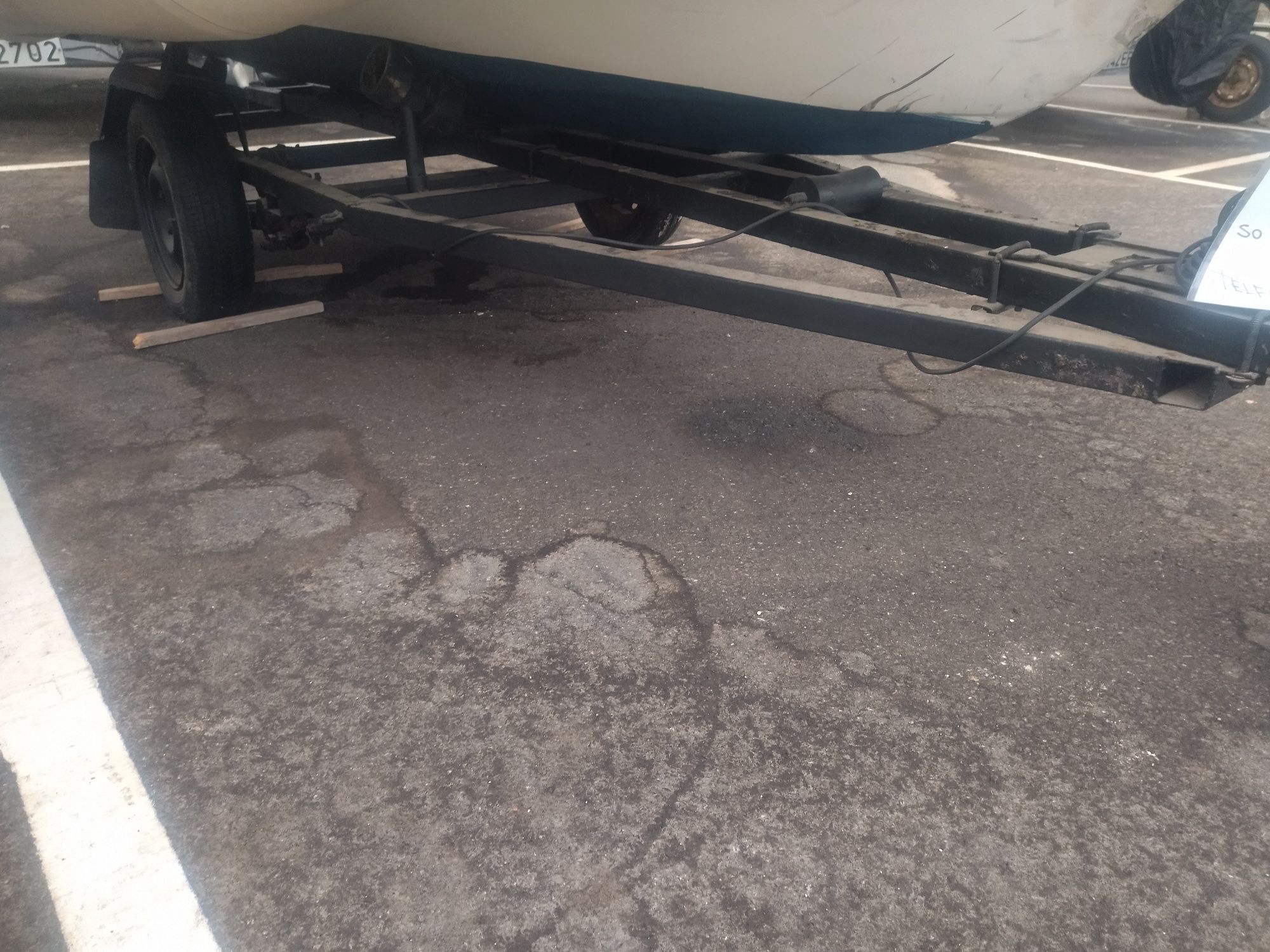 Reboque para barco de 4.5 mt