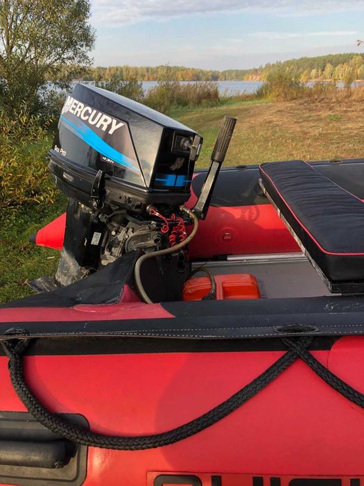 Човен Quicksilver з мотором Mercury Sea Pro 25 та причепом