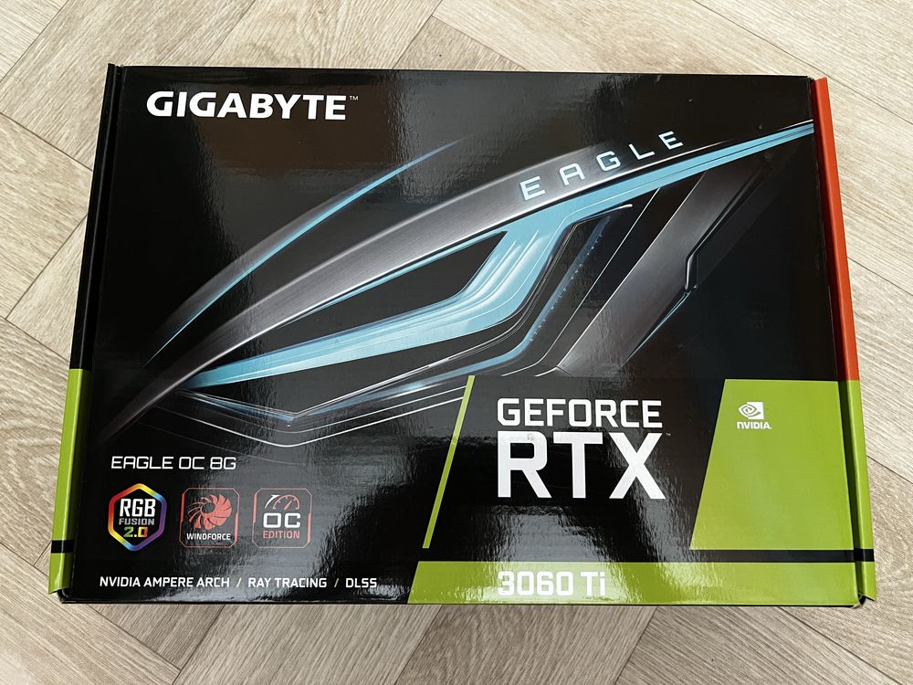 Używana RTX 3060 Ti Gigabyte Eagle OC LHR 8GB