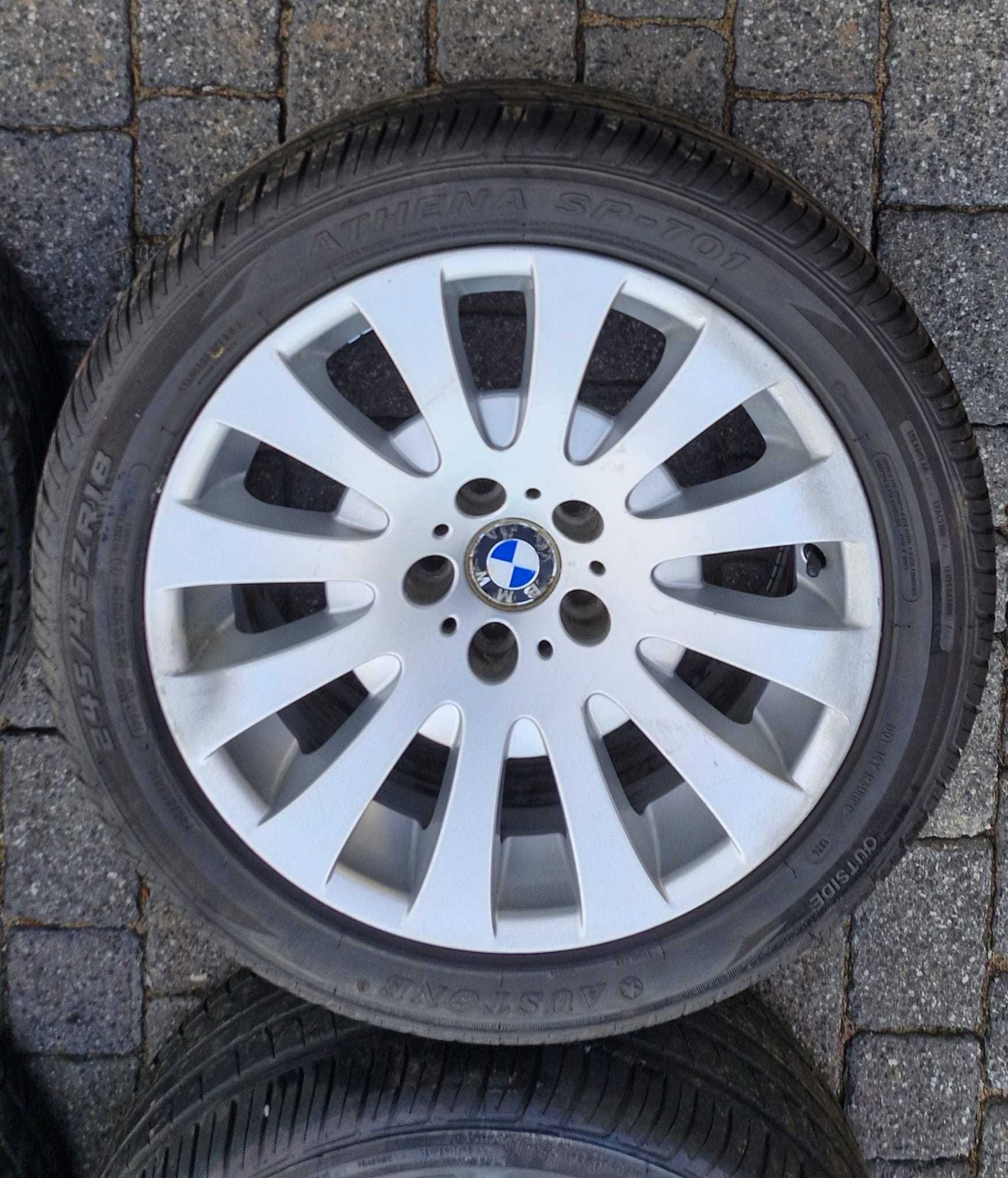 Felgi koła BBS BMW E60 E61 E63 E64 E65 styling wz118 nowe opony 245/45
