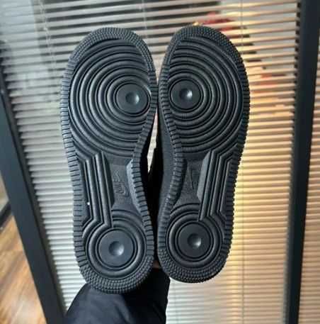 Buty Nike Air Force 1 X Supreme Czarny Damskie i Meskie Rozmiar.39
