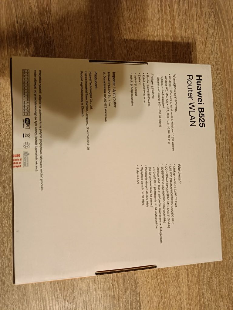 Router Flybox LTE+ B525