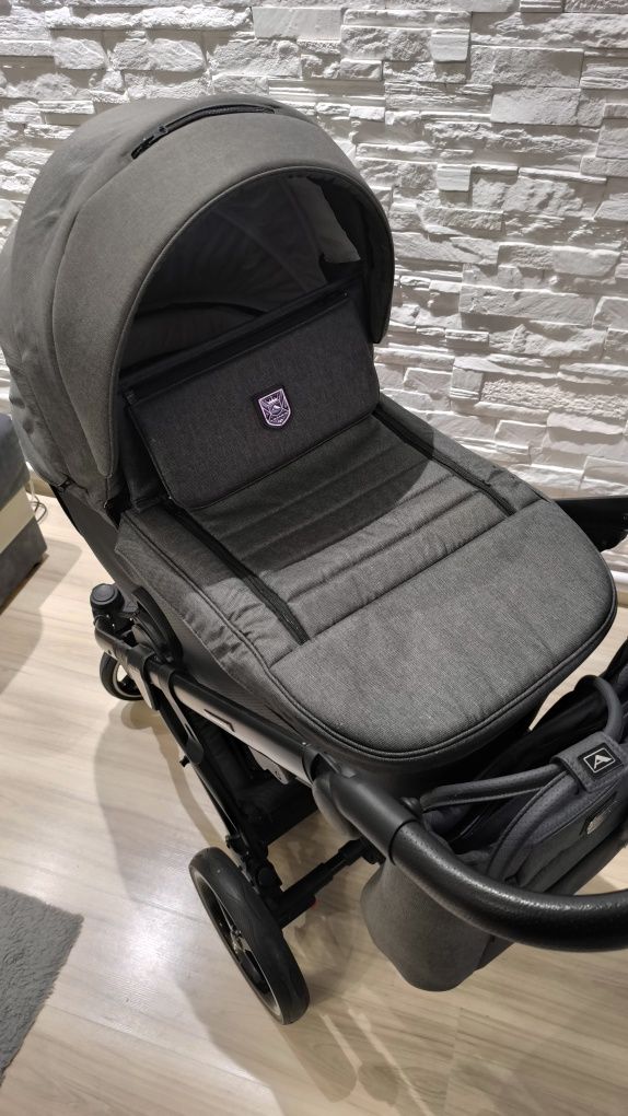 Wózek Adamex Belissa fotelik Cybex 4w1
