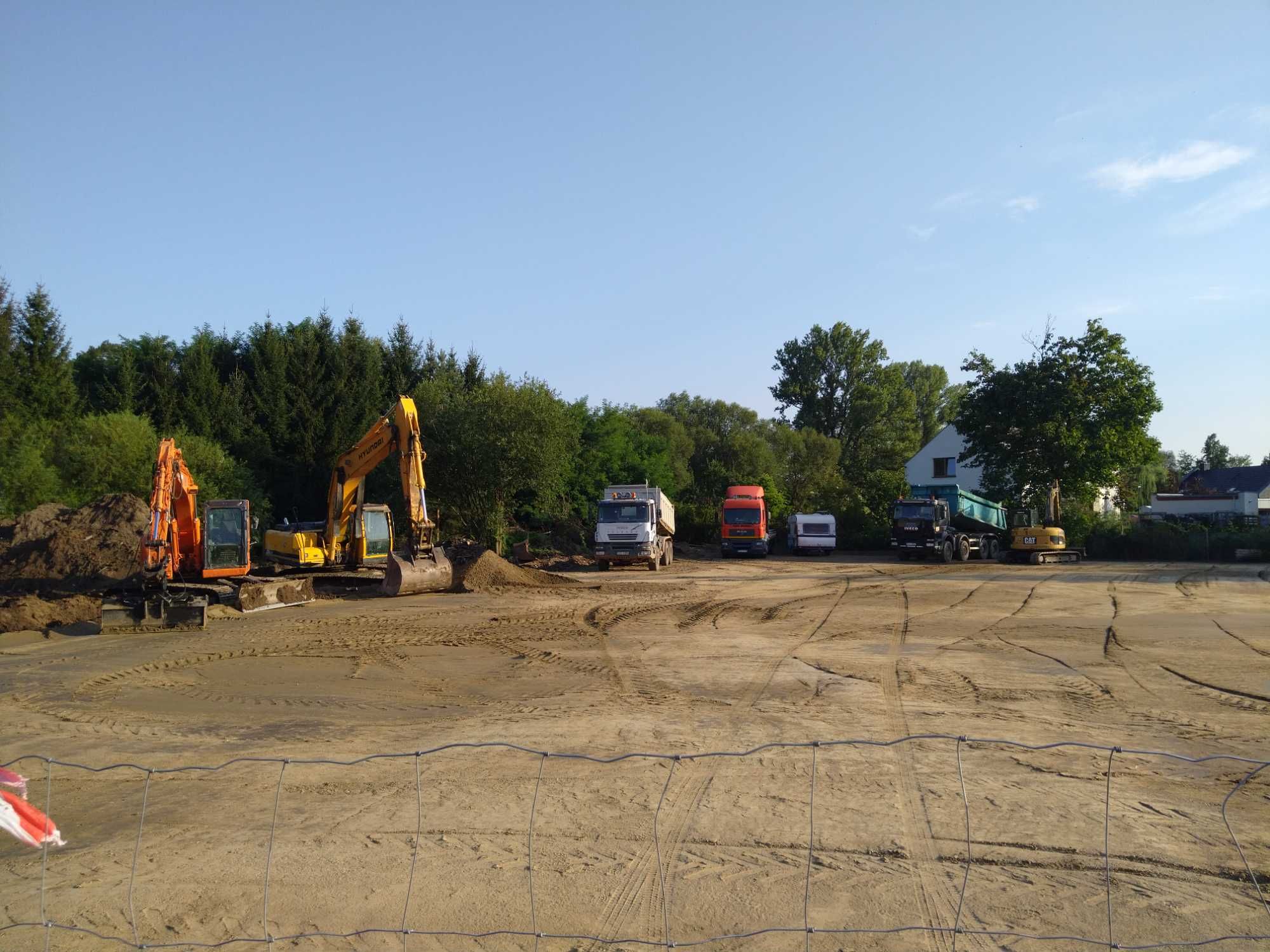 Wynajmę walca zagęszczarki pracę ziemne wyburzenia koparki wywrotki