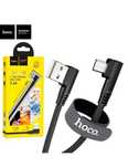 USB-кабель Hoco U83 Puissant Silicone micro USB 1.2m чорний PTR