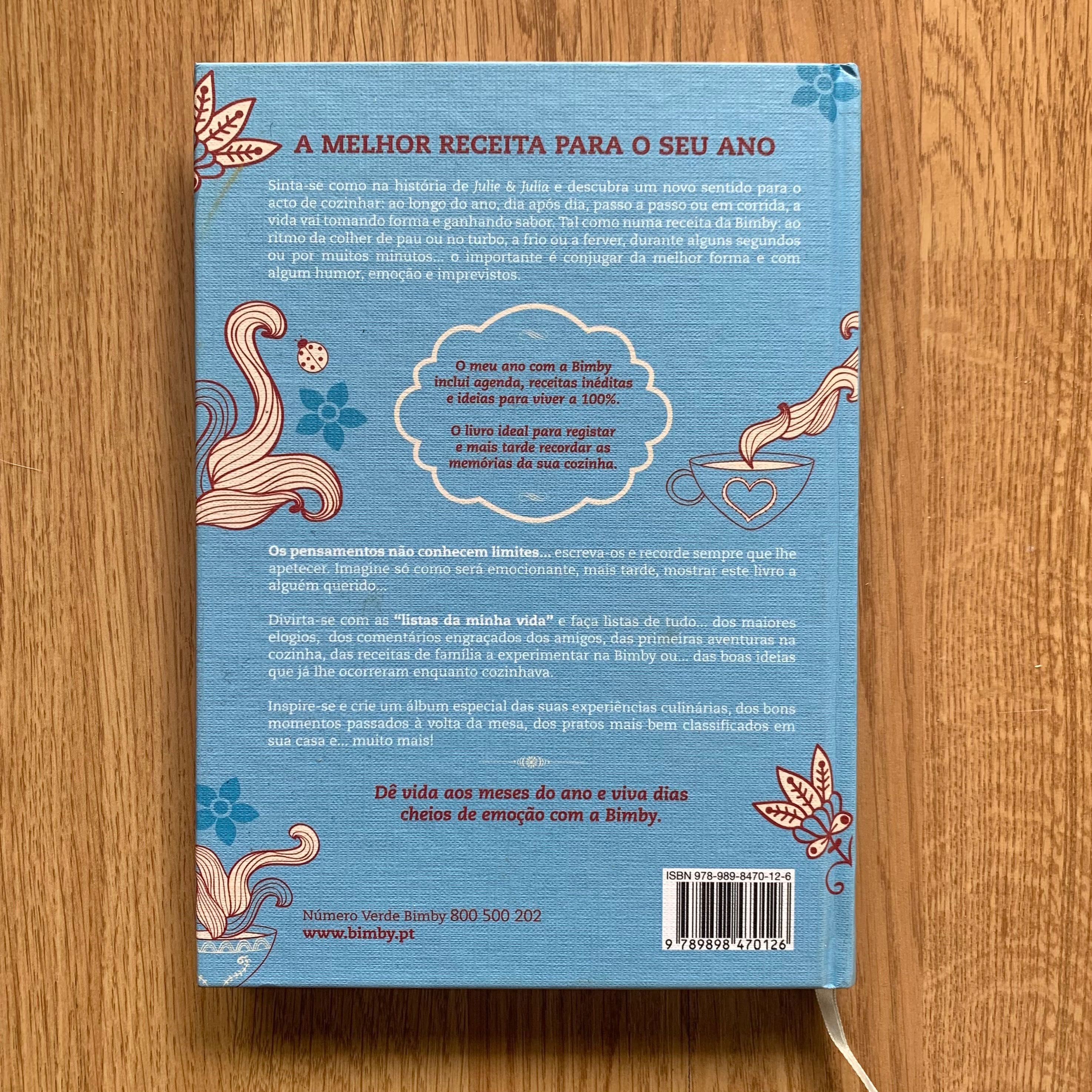 Livro: o meu ano com a Bimby - Receitas