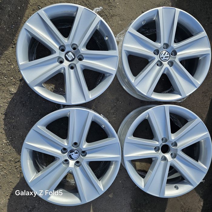 Alufelgi 17 VW Polo Tcross Taigo Skoda Fabia Seat Ibiza 5x100 ET38