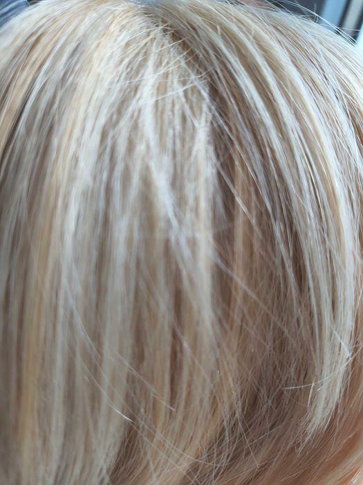 Włosy naturalne nano ringi blond ciepły clip in fryzjer 20/25cm 45gr.