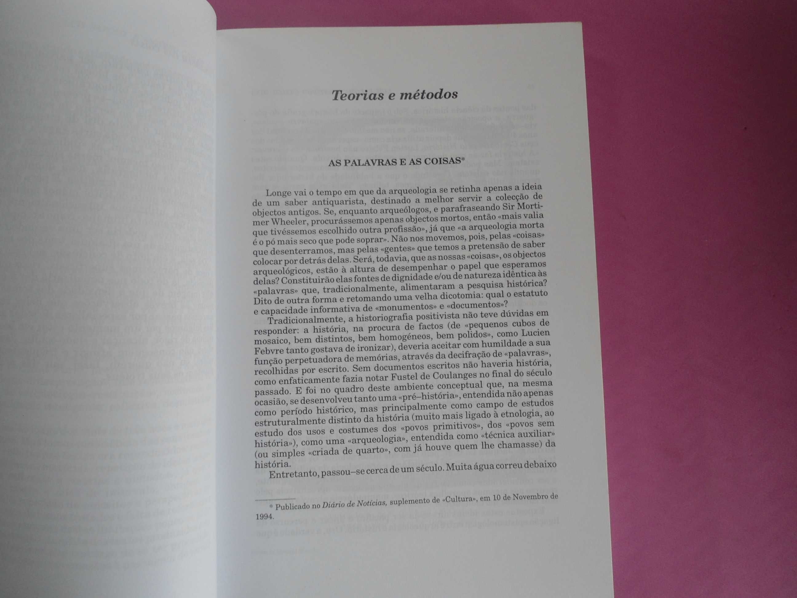 A Linguagem das Coisas - Ensaios e crónicas de arqueologia