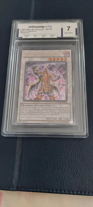 Cartas yu gi oh graded