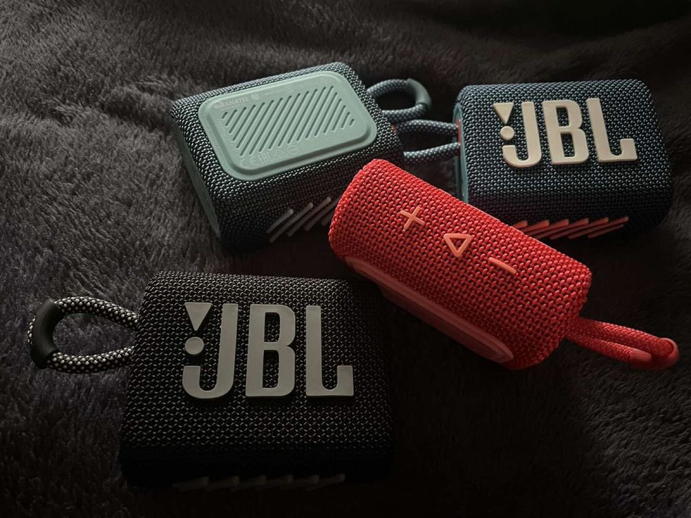 Портативная колонка JBL GO 3 red, blue, black