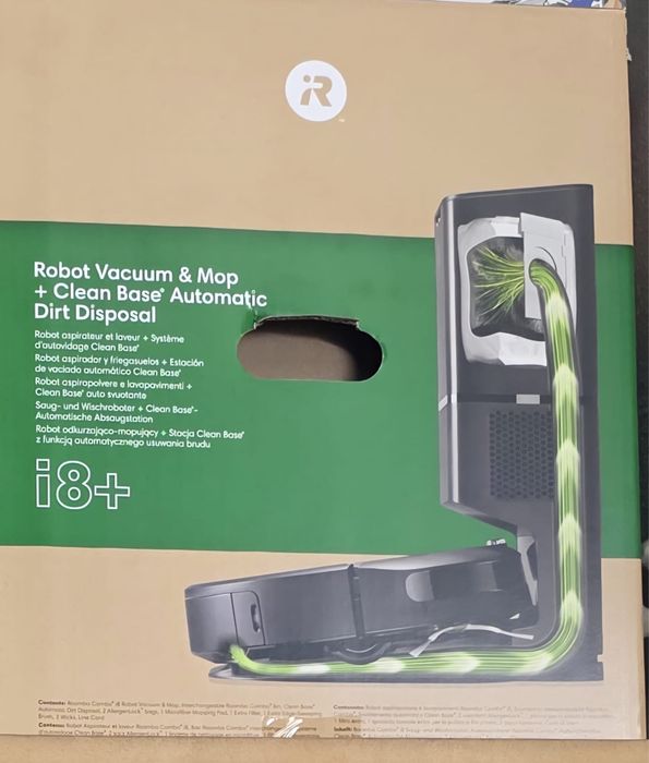 Irobot I8+ aspirador e mopa