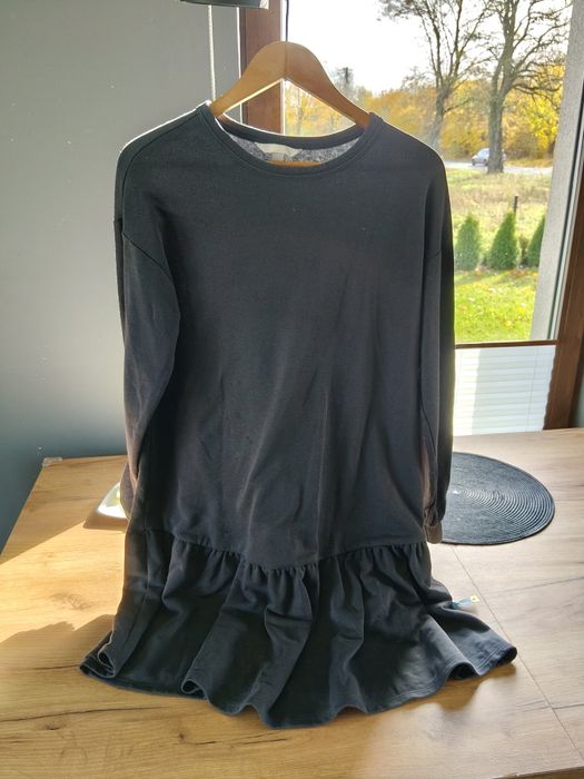 Szara sukienka ciążowa S