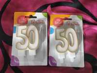 Świeczka urodzinowa - 50 lat
nowa