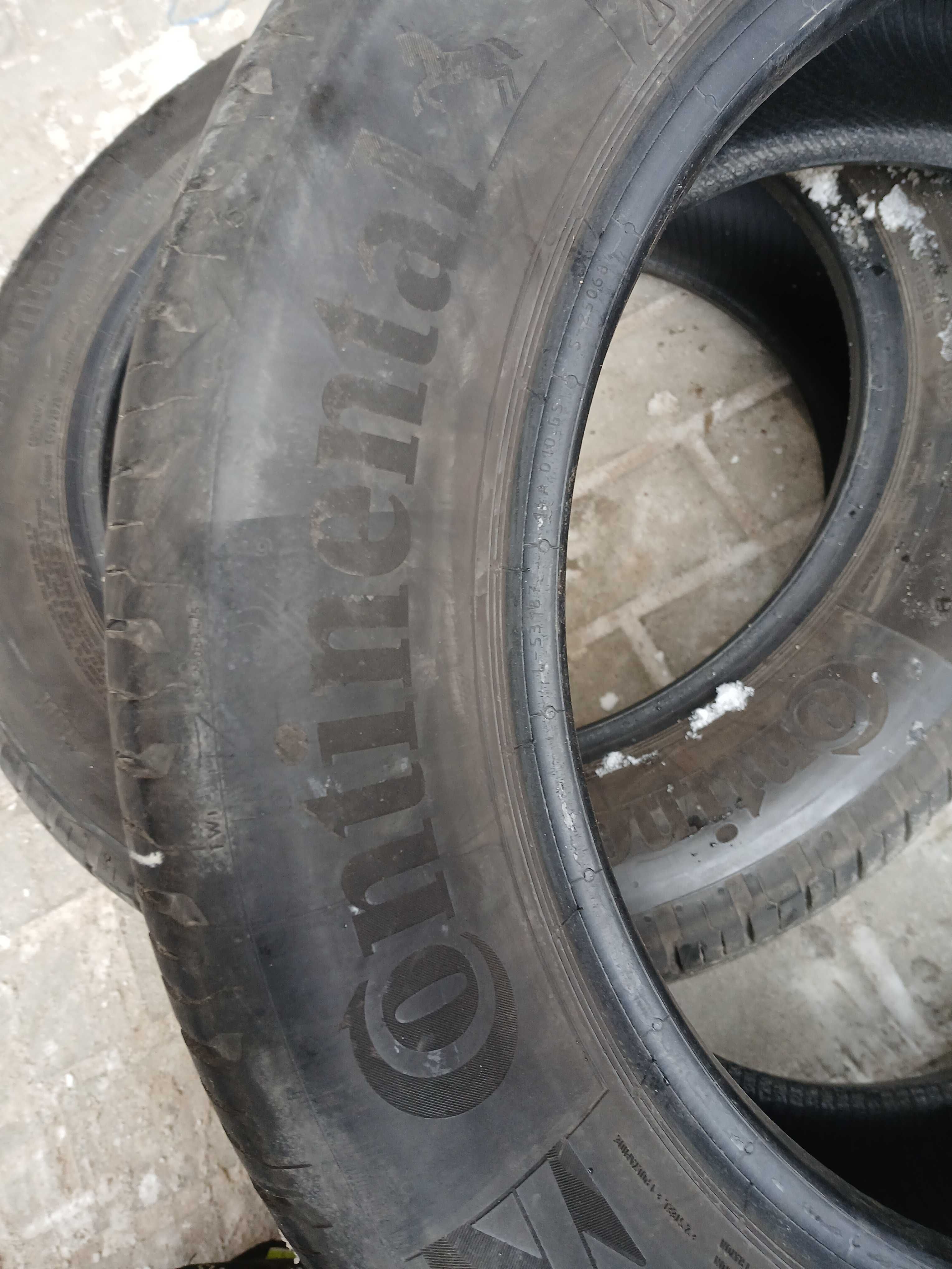 4x używane opony letnie 205/55 R16 Continental Montaż GWARANCJA