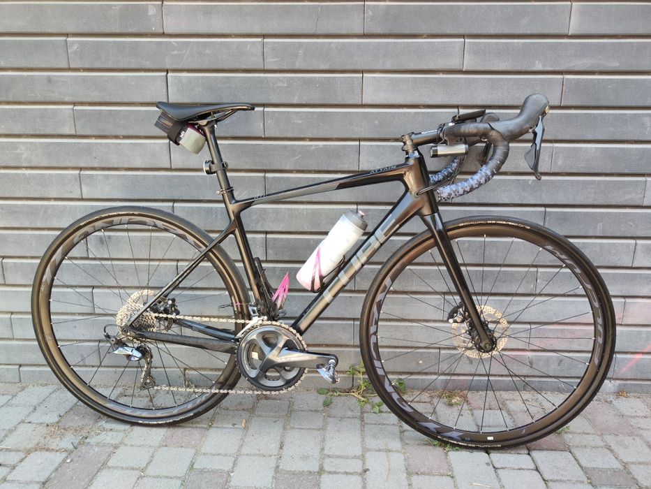 Велосипед Cube Attain GTS SL Карбоновый шосе 53 54 розмір carbon 28