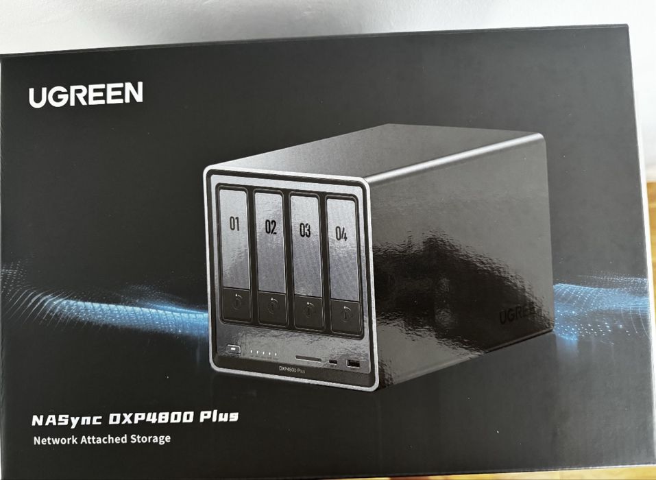 Serwer plików UGREEN NASync DXP4800 Plus 8GB RAM