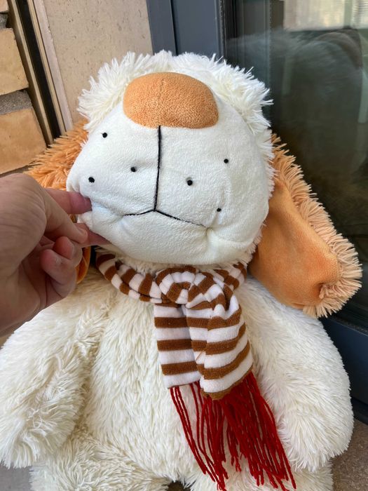 Peluche de Criança - "Cão com Cachecol"