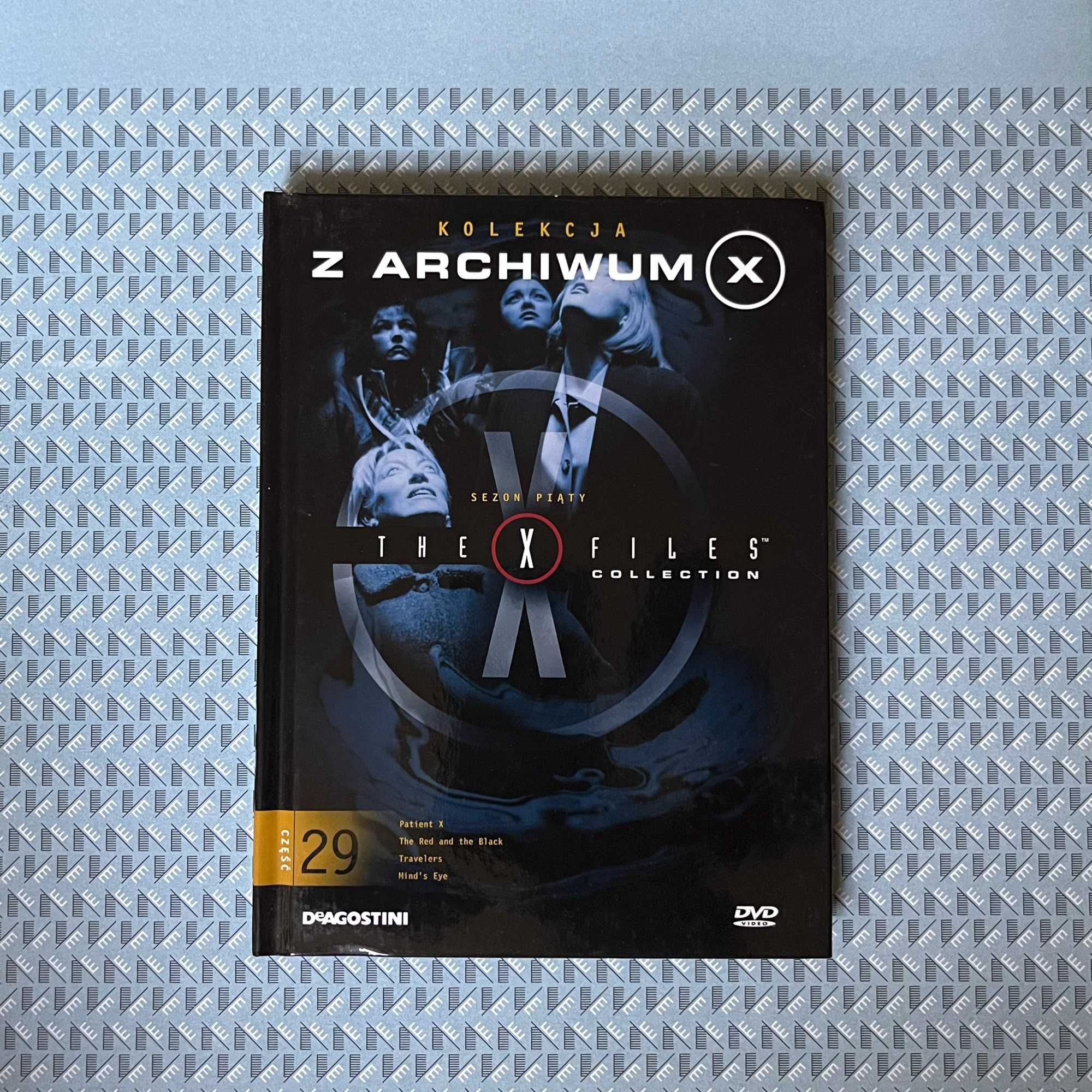 Z ARCHIWUM X - kolekcja - sezon 5 / 4 DVD the x files collection