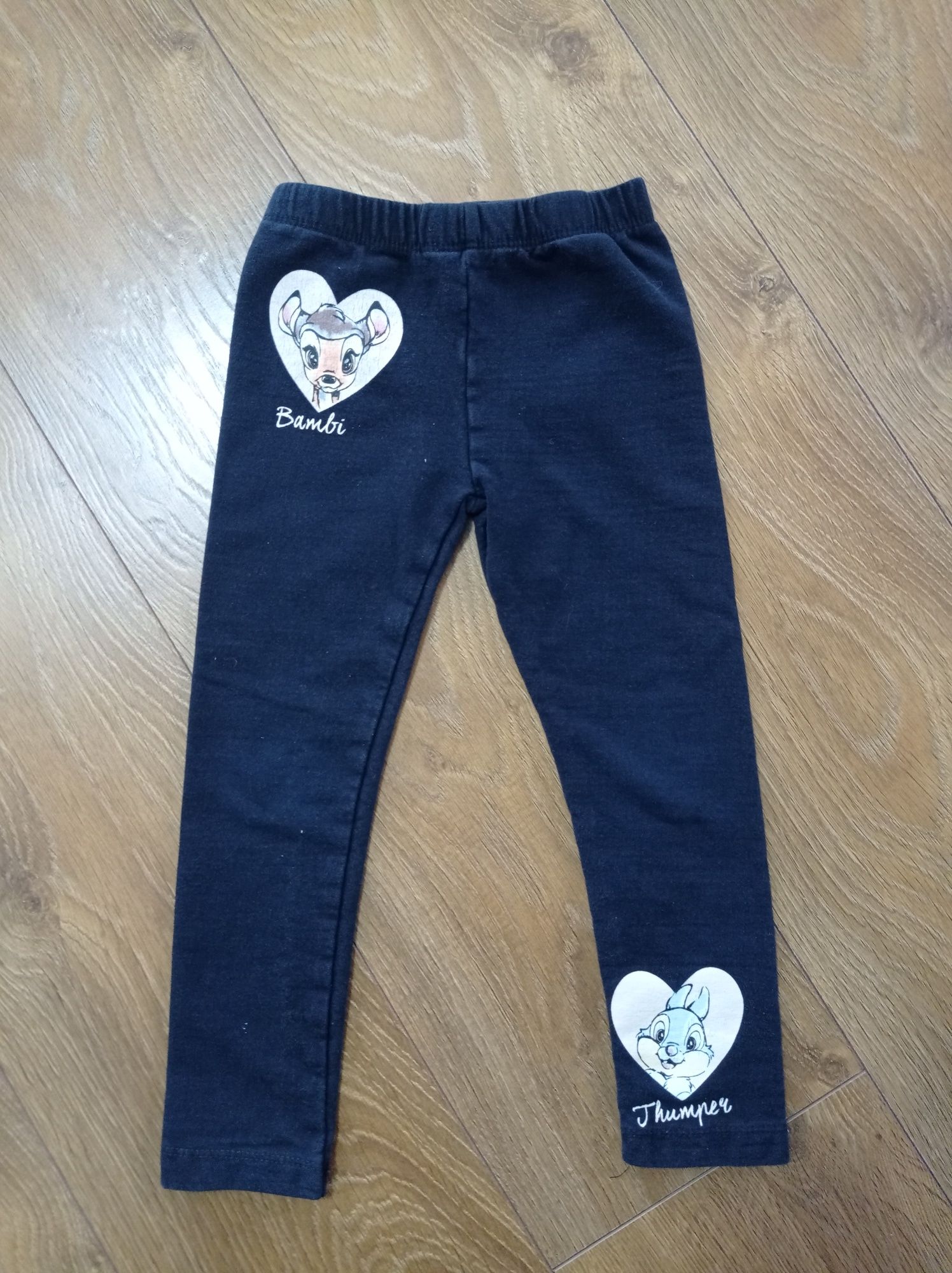 Legginsy 3 sztuki Zara Primark rozm. 98