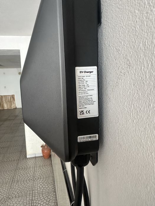 Instalação de carregador eletrico