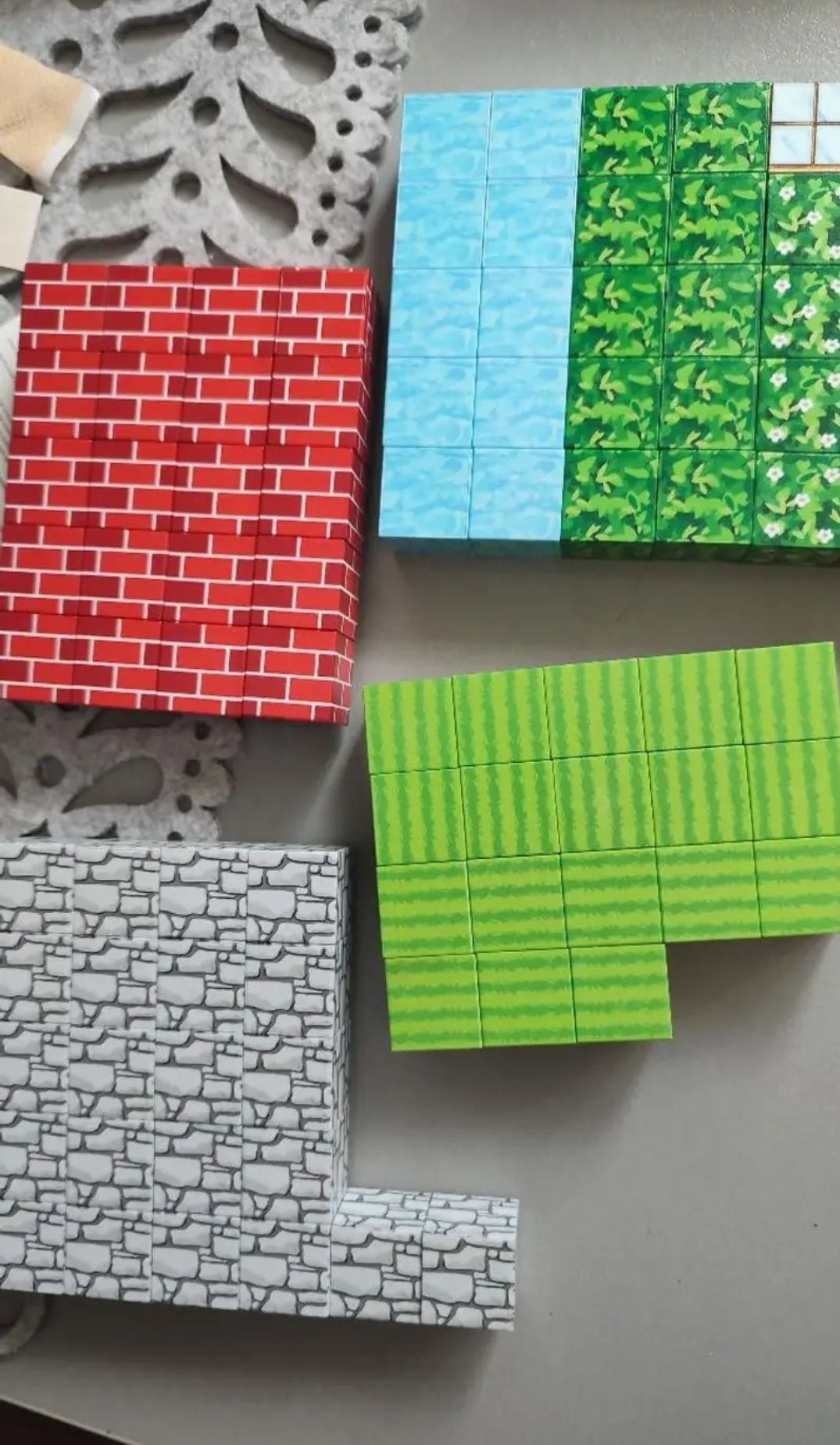 Klocki magnetyczne minecraft