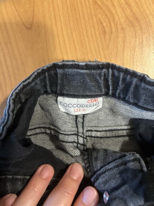 Dżinsy 122 Coccodrillo. koszula Lupilu