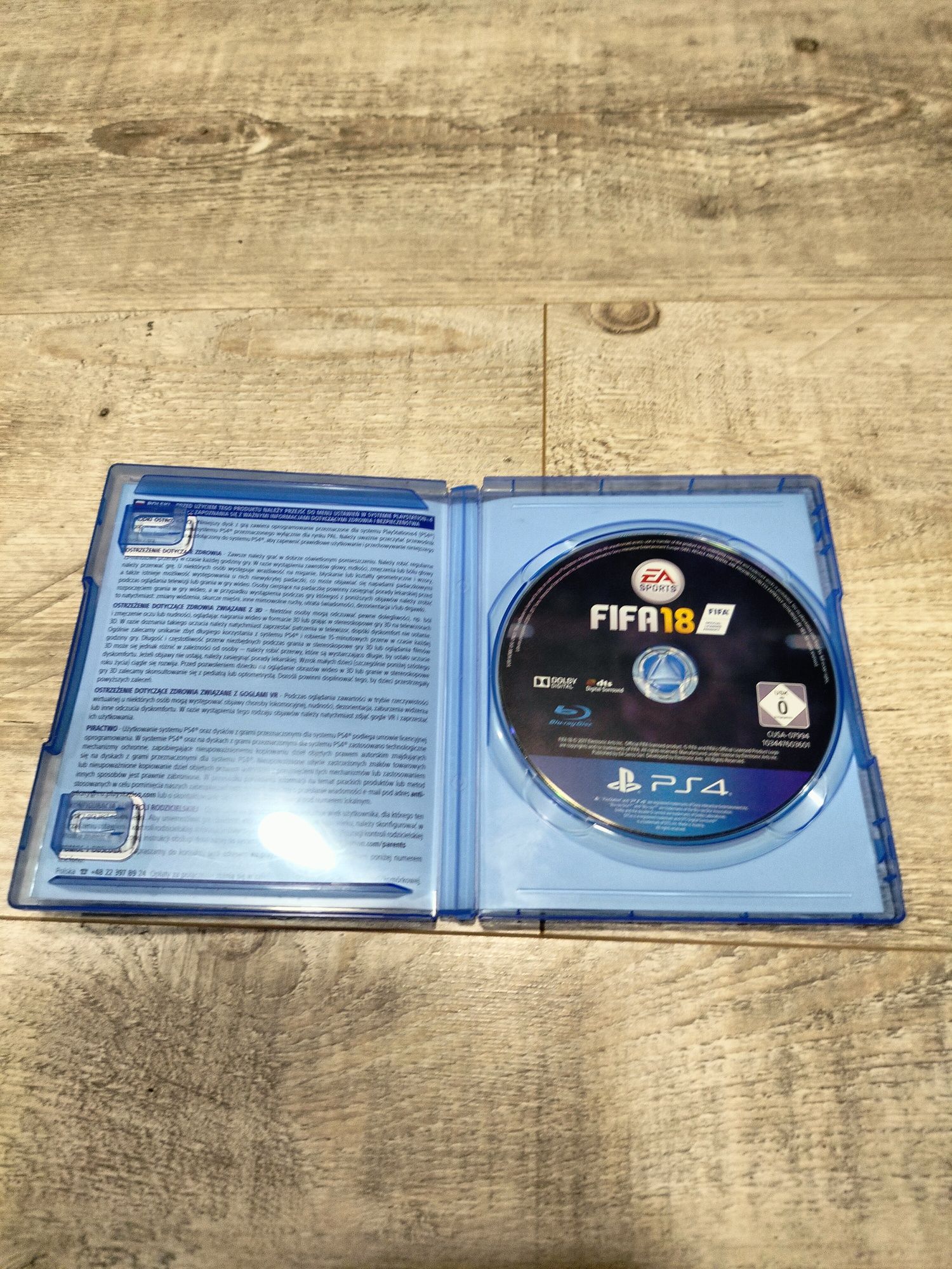 Gra FIFA 18 na ps4