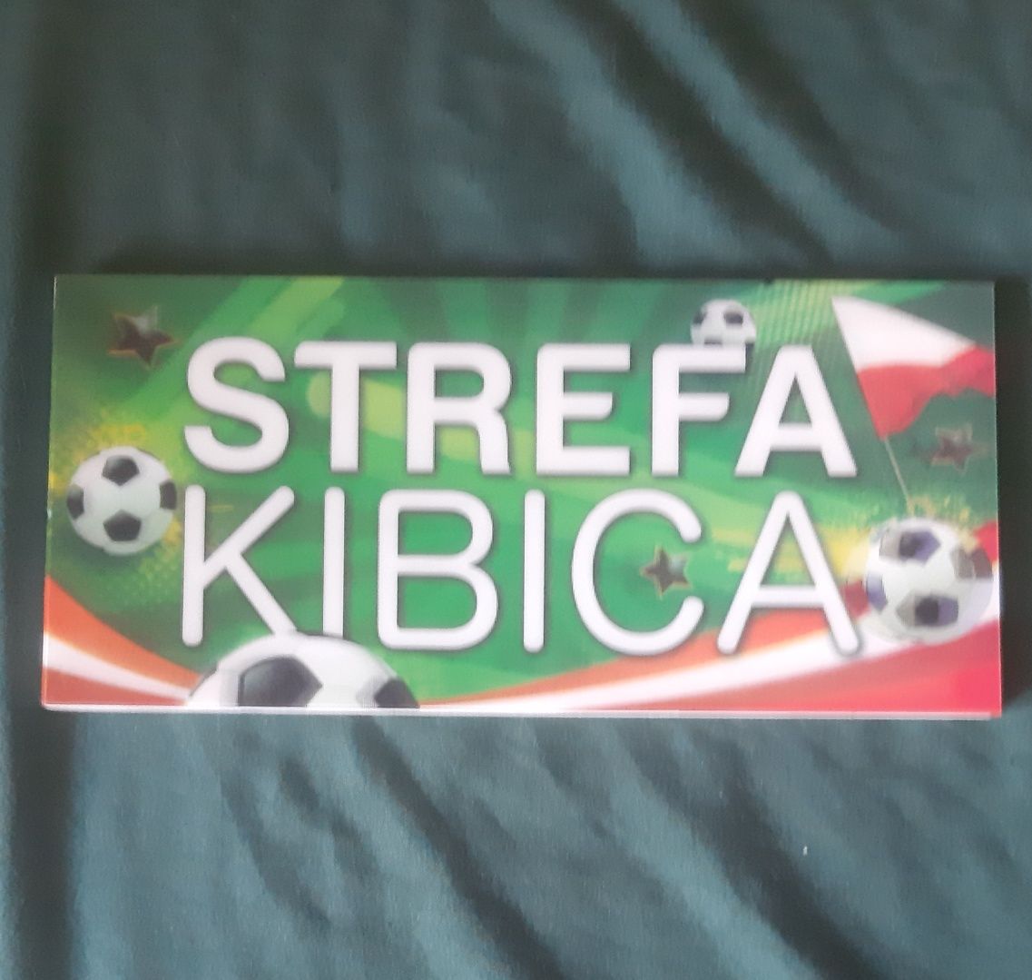 Tabliczka trójwymiarowa Strefa Kibica