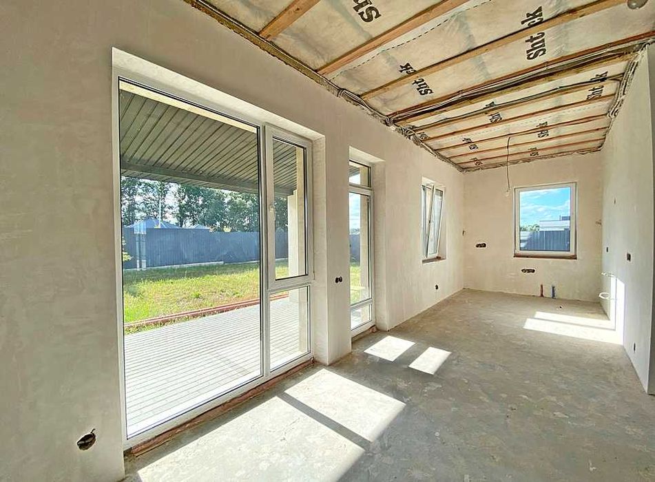 Одноповерховий ОКРЕМИЙ  БУДИНОК  у Лісовій Бучі! Чистове оздоблення!