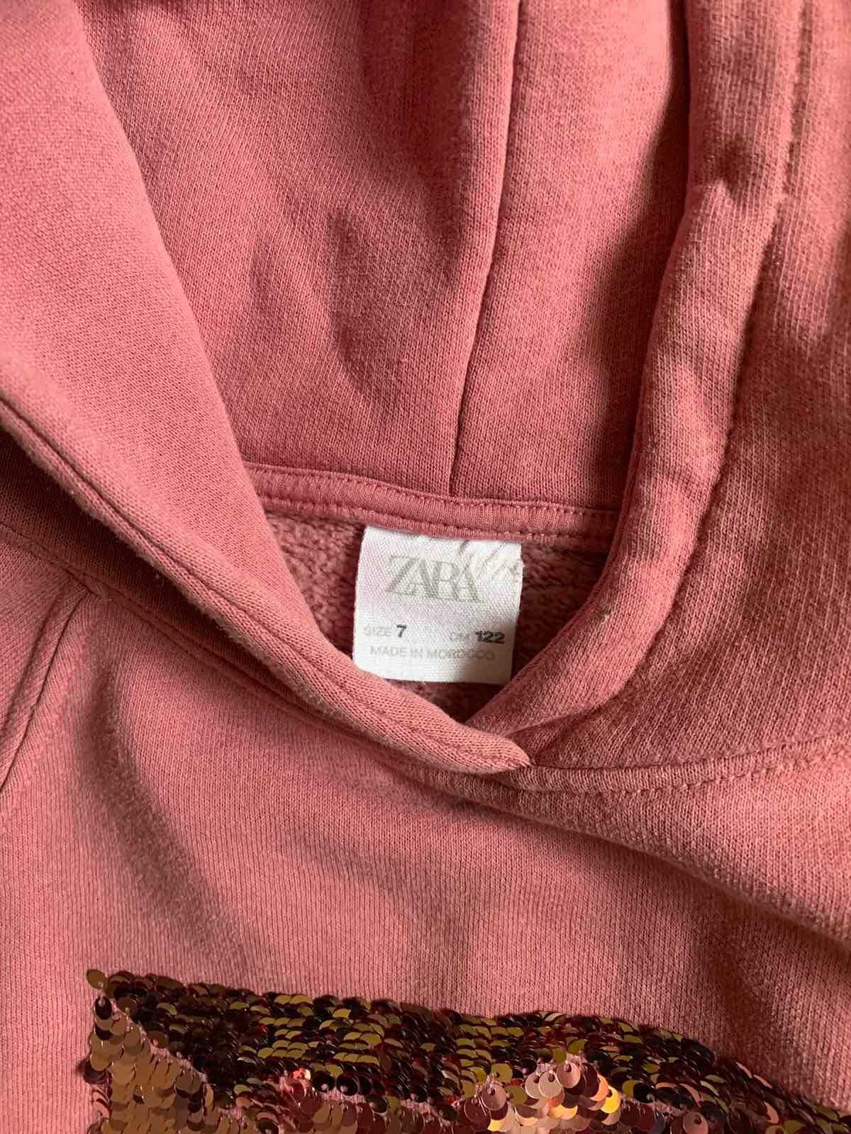 Яскраве худі Zara та лосіни HM на 6-7 років