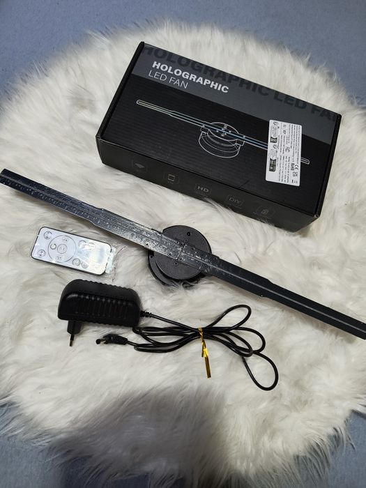 Holograficzny wentylator projektor LED 3d