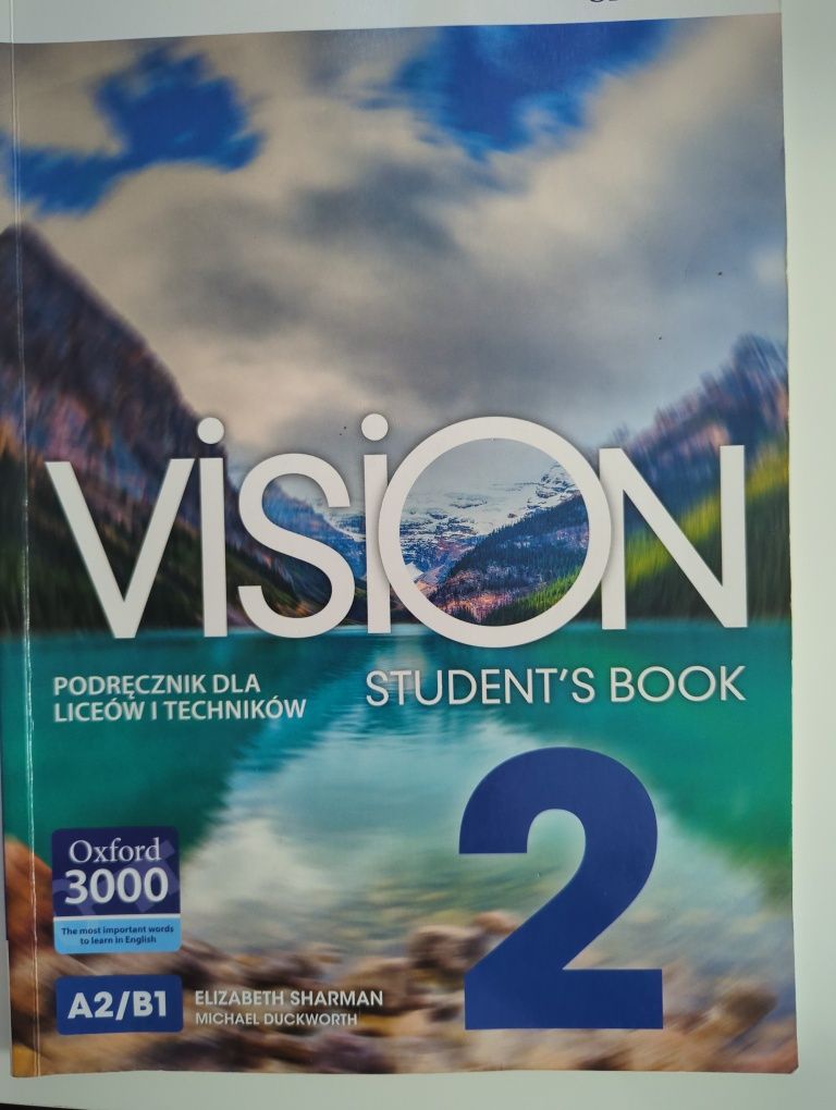 Podręcznik do angielskiego vision students book klasa 2