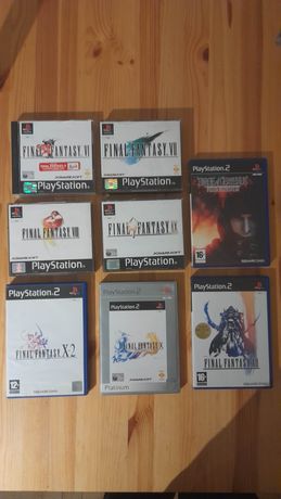 Lote videojogos Final Fantasy PS1 e PS2
