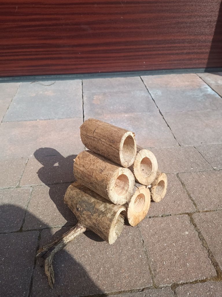 Kryjówki, tunele do akwarium 6sztuk