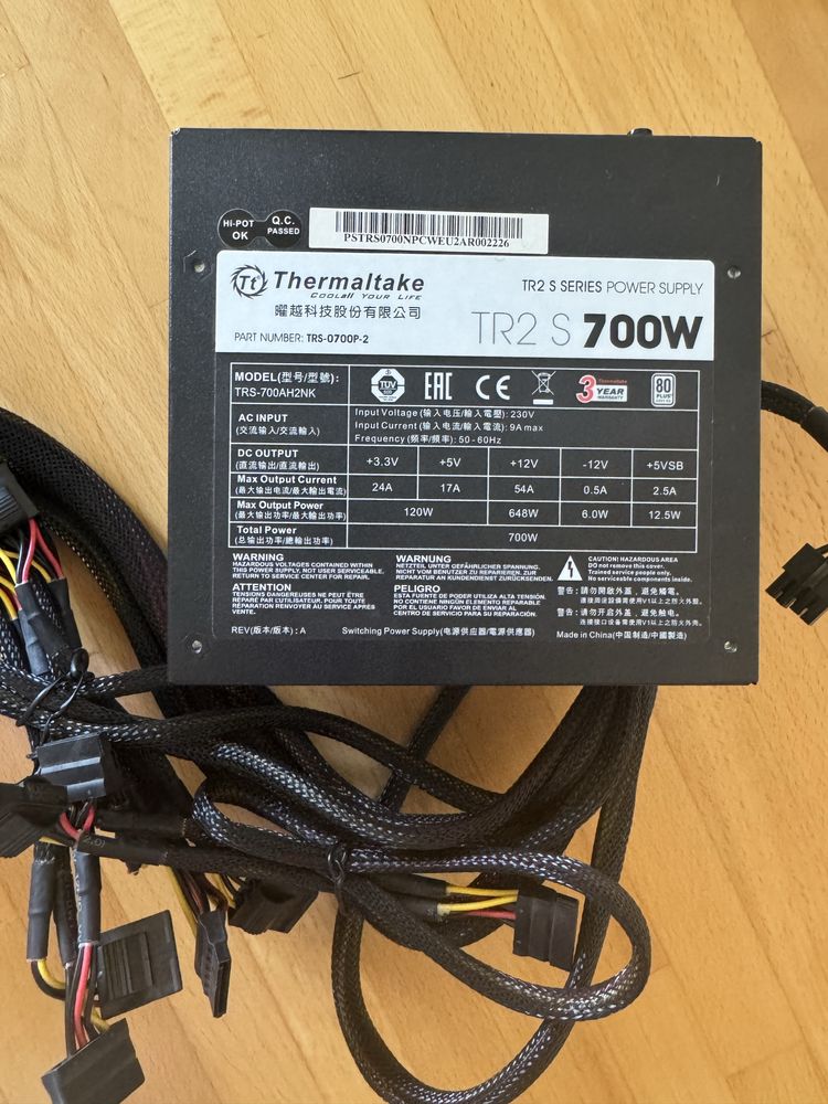Блок живлення THERMALTAKE TR2 S 700W (PS-TRS-0700NPCWEU-2)