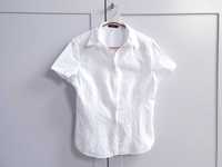 Biała haftowana koszula  38 40 Jake's